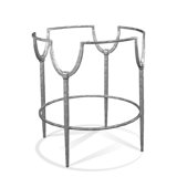 Masterpiece Trifecta Round Glass Top Dining Table