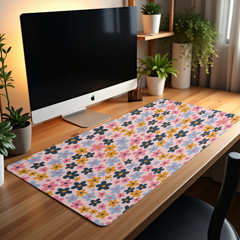 Polyester Desk Pad, 23.6x13.8