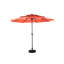 Parasol à 3 niveaux en aluminium 10 pi pour pelouse - Pour la piscine, la cour arrière orange, la terrasse de la piscine-1519464905