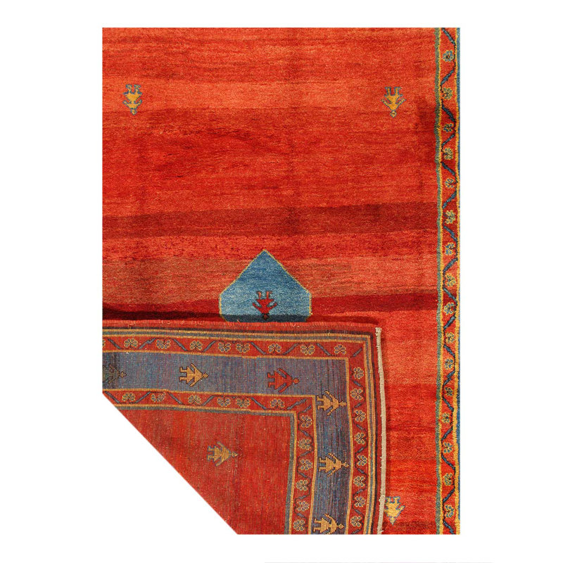 Fine Hand Knotted Persian gabbeh 7'9"X 11'2"