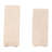 Elegant Travertine Stone Triangle Bookends, Tan Color, Perfect for Home Decor and Organization, Set