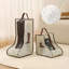 Sacs de rangement durables pour chaussures en PVC - résistants à l'humidité et à l'humidité, à l'épreuve de la poussière avec fenêtre transparente, protecteurs de bottes portables pour le voyage et l'organisation à la maison, multi-tailles pour chaussures / bottes, suspendus
