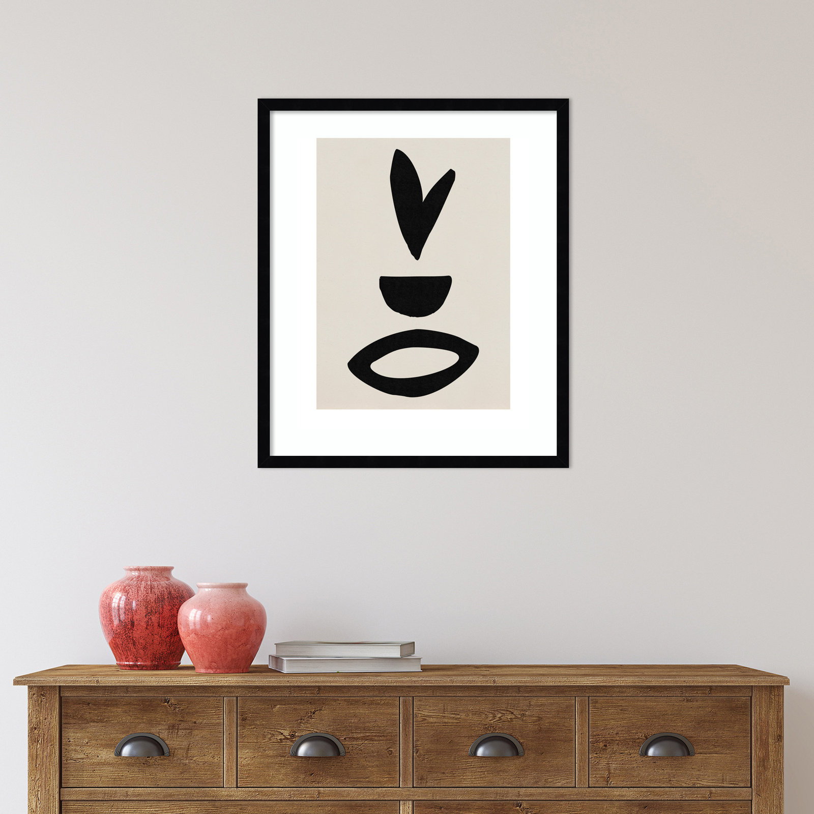 Fly Away Print by Rocket Jack, Black Framed, 25" H x 21" W