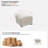 27.2" Square Storage Ottoman-233484563