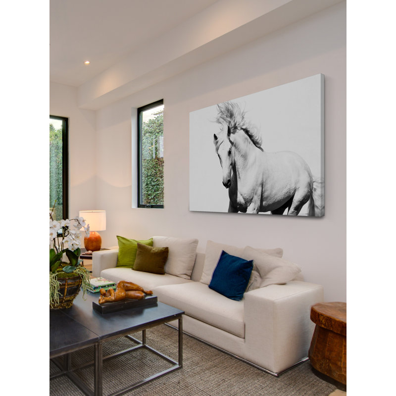 Horse Running - No Frame Print, 61cm H x 91cm W