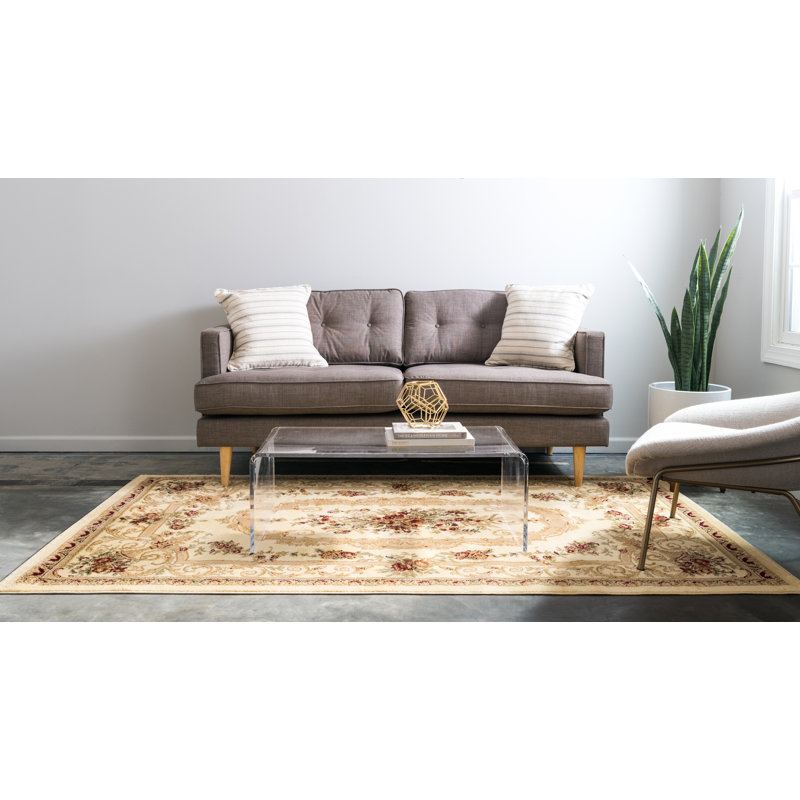 Debora Oriental Area Rug, Rectangle 2'2" x 3'1", Cream