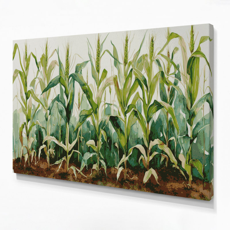 Art mural sur toile beige, H 16 po x l 20 po
