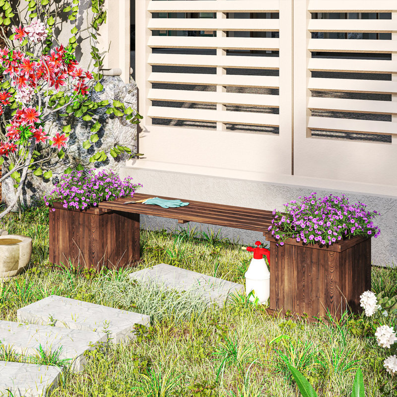Wood Raised Garden Bed