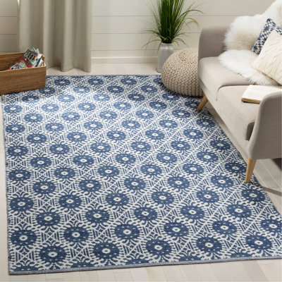 Clemence Hand Woven Performance Geometric Rug