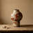 Abstract Brushstroke Hand Painted Ceramic Table Vase