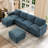 Ilyes Upholstered U-Shaped Sectional Reversible-1137358598