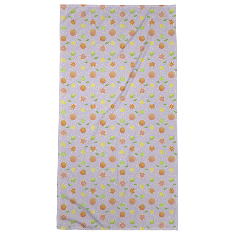 Serviette de bain agrume, Lavande