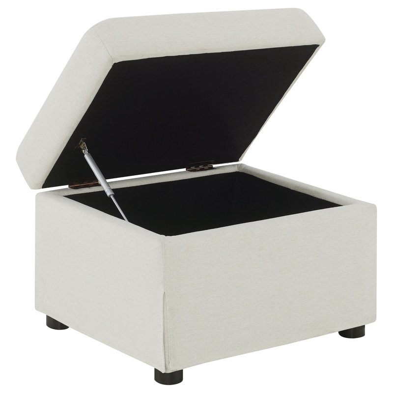 Repose-pieds avec rangement relevable hydraulique Merced Beige (seulement avec repose-pieds)