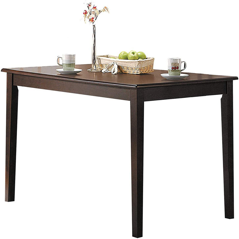 Table de salle à manger espresso 1pc