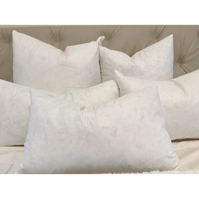 Coussin en coton luxueux, Carré H 24 po x l 24 po x P 4 po