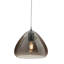 1 - Light Silver Dome Pendant