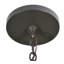 Luminaire suspendu cylindrique à 4 lumières Bhrianne