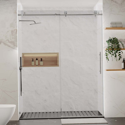 Frameless Shower Door, Sliding Shower Door For Bathroom