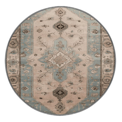 Machine Washable Afyon Gray Area Rug