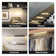 LEPOTEC 14.49Inch 62 LED Wireless Rechargeable Motion Sensor Cabinet Light