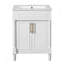 Meuble-lavabo avec lavabo et 2 portes-121084061
