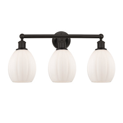 Bolduc 23.5" W Dimmable Metal 3-Light Vanity Light