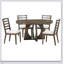 5-Piece Dining Table Set with European Classical Style, Comfortable Seating, and Space-Efficient Design for Small Dining Areas