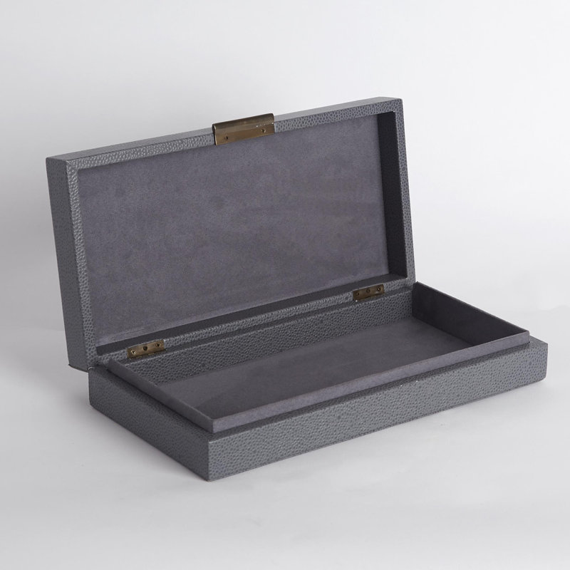 Alpen Box, Blue, 2.75" H x 14" W x 7" D