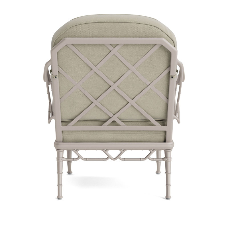 Calcutta Outdoor Lounge Chair, Fusion Charcoal, Dove Smooth