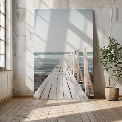 60" x 40"  Jouney into Serenity, Large Canvas Print