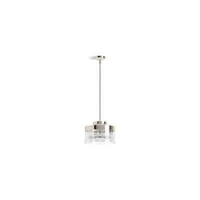Purist 12-1/2 In. Two-Light Pendant