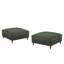 Rothsay Solid-Color Square Corduroy Ottoman(Set Of 2)-1540775819