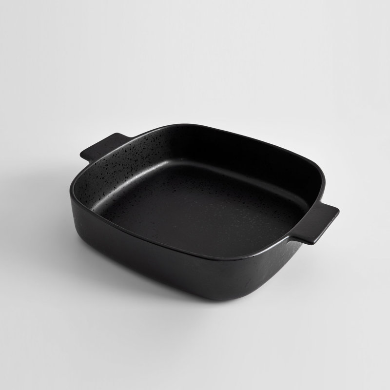 Ebern Designs Leonni Square Stoneware Au Gratin Dish Bakeware