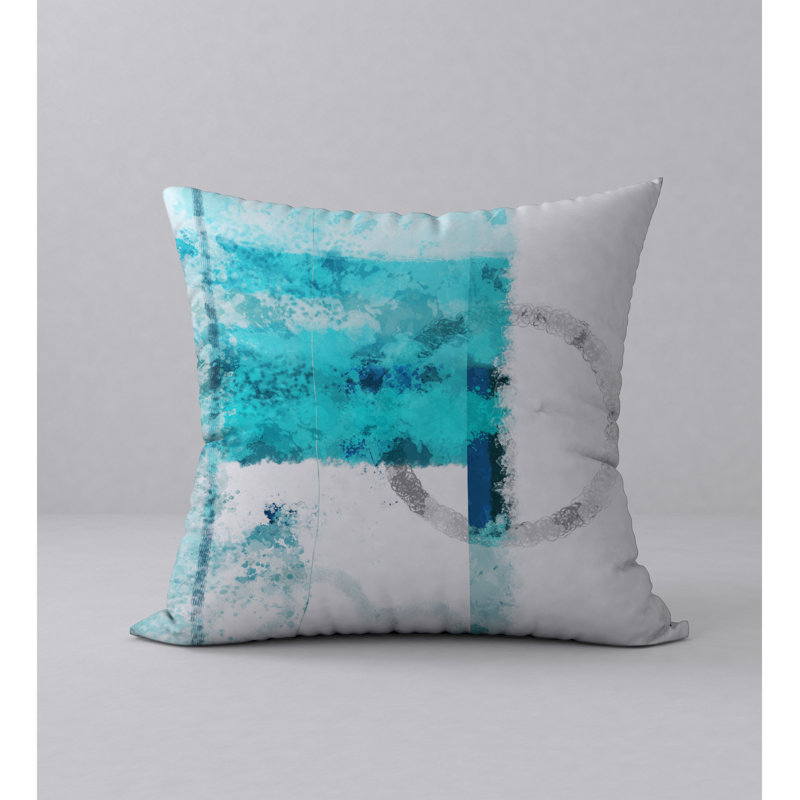  Housse de coussin carré et insert, H 24 po x l 24 po