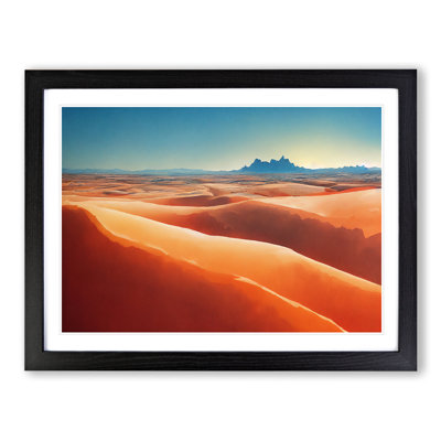 Watercolour Desert Vol.5 - Single Picture Frame Print