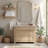 Contemporary Concave Edge Scalloped Bathroom Vanity Mirror-2068031867-2057041960