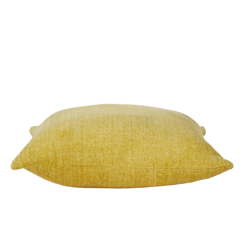 Ensemble de coussins décoratifs de luxe 100% polyester Enrich Collection, Jaune