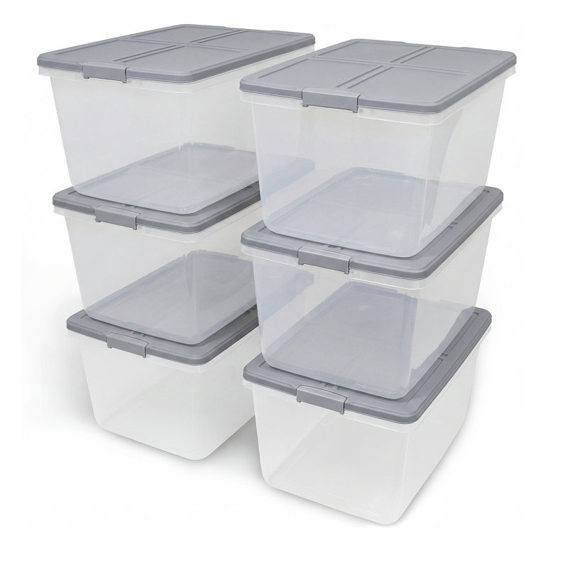 Wayfair Basics Latched Storage Container 66 Qt