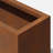 Corten Steel Series Rectangular Metal Span Planter-20733628