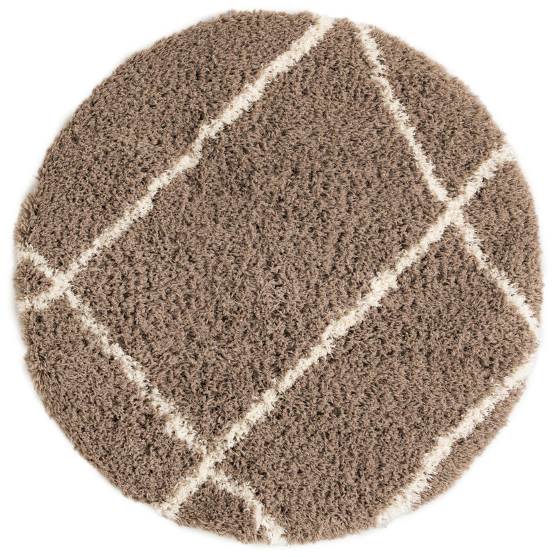 Tarquinio Rug, Round 5'1'', Brown