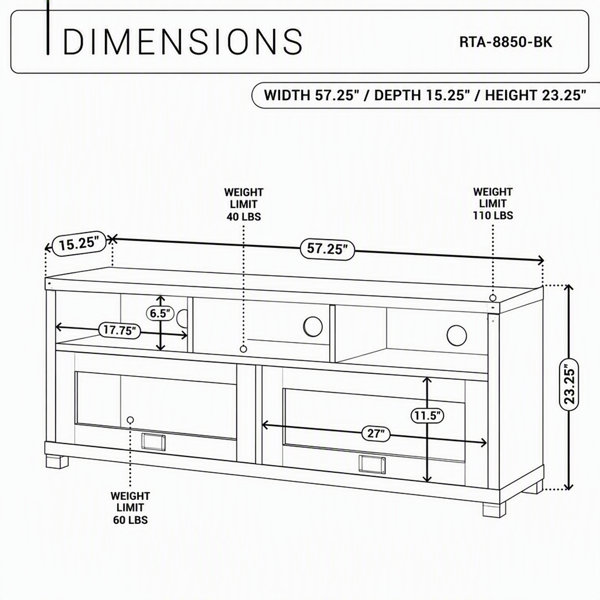 Dimensions du produit