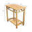 Zeen Recliner Table with Bottom Shelf