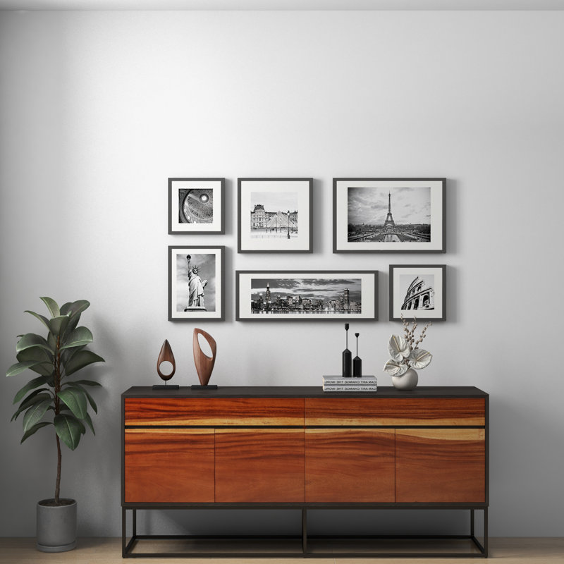 IE Series 71'' W Sideboard, Charcoal
