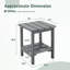 Table d'appoint extérieure All PEHD Adirondack-1559578590