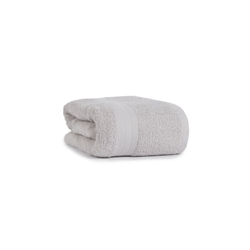 Midweight Bath Sheet, Light Grey