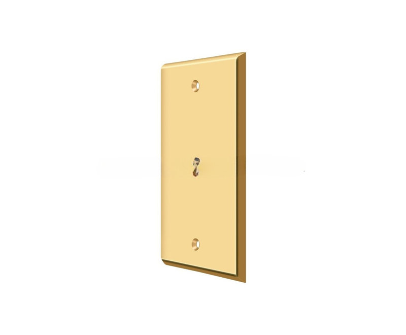 8540E415F7D94912AC111A46E3493CBC Plaque d'interrupteur, plaque de recouvrement en laiton poli PVD