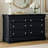 Breitkoff 53.8" W Solid Wood Fully Assembled 6 Drawer Dresser-151023511