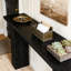 Triangular-Shaped Design Console Table,Sofa Table,Modern Entryway Table