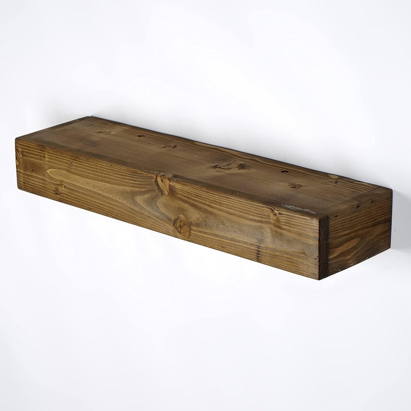 Tablettes murales flottantes pour foyer - Rangement et rangement décoratif fait à la main