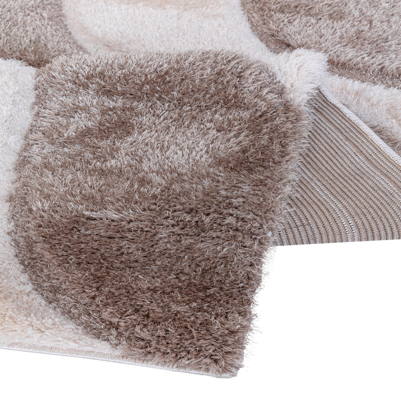 Casimira Geometric Shag Indoor / Outdoor Area Rug, Rectangle 200 x 290cm
